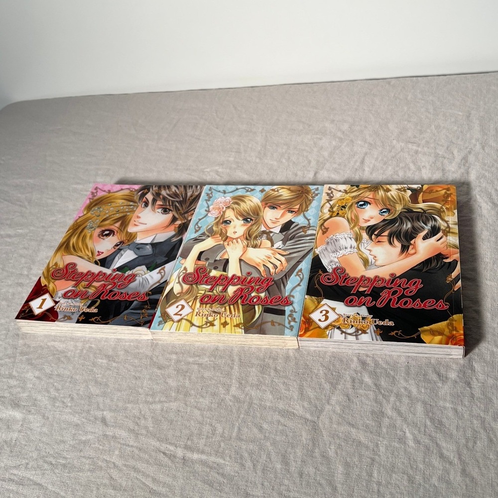 Stepping on Roses Shojo Beat Manga Volumes 1-3 Rinko Ueda Romance Shojo Books